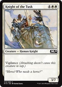 Knight of the Tusk [Core Set 2019] | Gaming Infinity