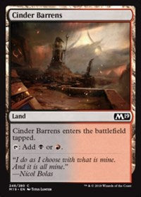 Cinder Barrens [Core Set 2019] | Gaming Infinity