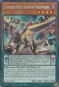 Supreme King Dragon Darkwurm [Battles of Legend: Relentless Revenge] [BLRR-EN063] | Gaming Infinity