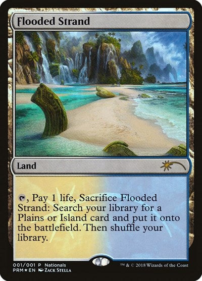 Flooded Strand [Nationals Promos] | Gaming Infinity