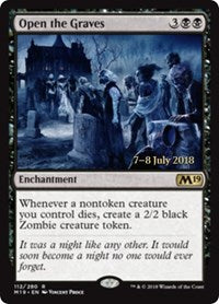 Open the Graves [Core Set 2019 Promos] | Gaming Infinity