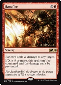 Banefire [Core Set 2019 Promos] | Gaming Infinity