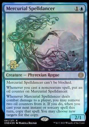 Mercurial Spelldancer [Phyrexia: All Will Be One Prerelease Promos] | Gaming Infinity