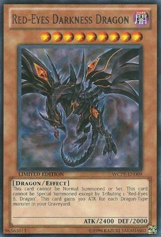 Red-Eyes Darkness Dragon [WCPP-EN009] Rare | Gaming Infinity