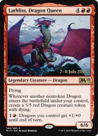 Lathliss, Dragon Queen [Core Set 2019 Promos] | Gaming Infinity