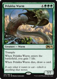 Pelakka Wurm [Core Set 2019 Promos] | Gaming Infinity