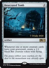 Desecrated Tomb [Core Set 2019 Promos] | Gaming Infinity