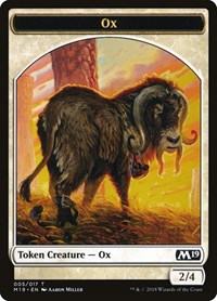 Ox Token [Core Set 2019 Tokens] | Gaming Infinity