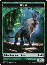 Beast Token [Core Set 2019 Tokens] | Gaming Infinity