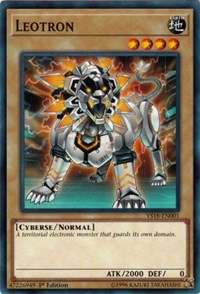 Leotron [Starter Deck: Codebreaker] [YS18-EN001] | Gaming Infinity