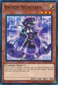 Backup Secretary [Starter Deck: Codebreaker] [YS18-EN008] | Gaming Infinity