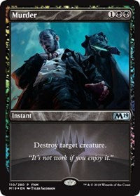 Murder [Core Set 2019 Promos] | Gaming Infinity