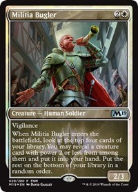 Militia Bugler [Core Set 2019 Promos] | Gaming Infinity