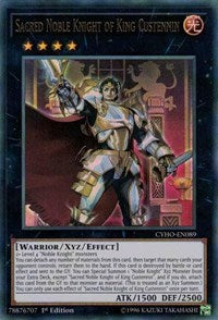 Sacred Noble Knight of King Custennin [Cybernetic Horizon] [CYHO-EN089] | Gaming Infinity