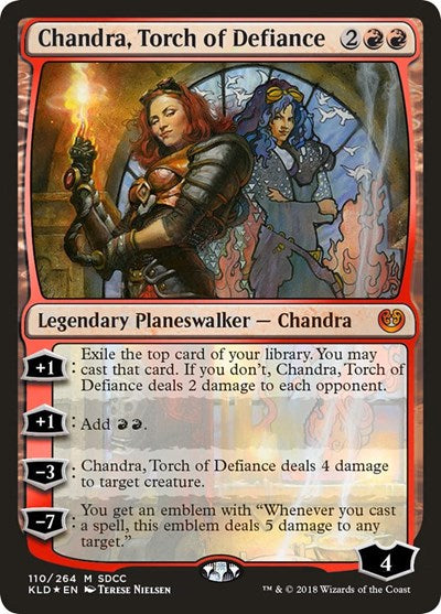 Chandra, Torch of Defiance (SDCC 2018 EXCLUSIVE) [San Diego Comic-Con 2018] | Gaming Infinity