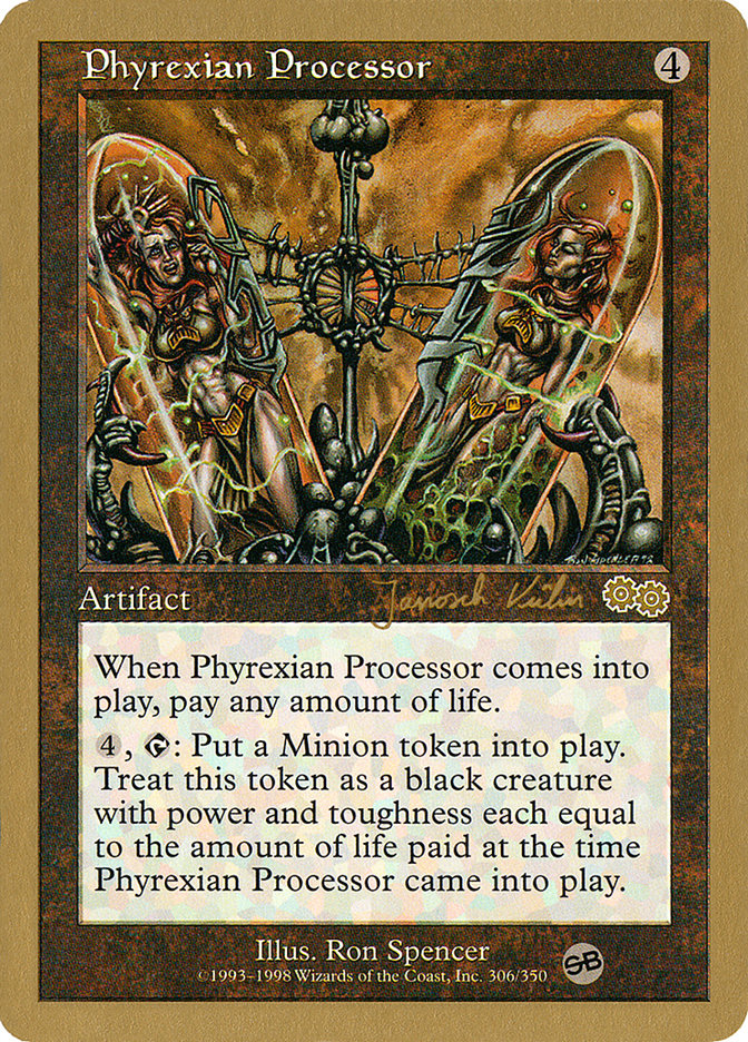 Phyrexian Processor (Janosch Kuhn) (SB) [World Championship Decks 2000] | Gaming Infinity