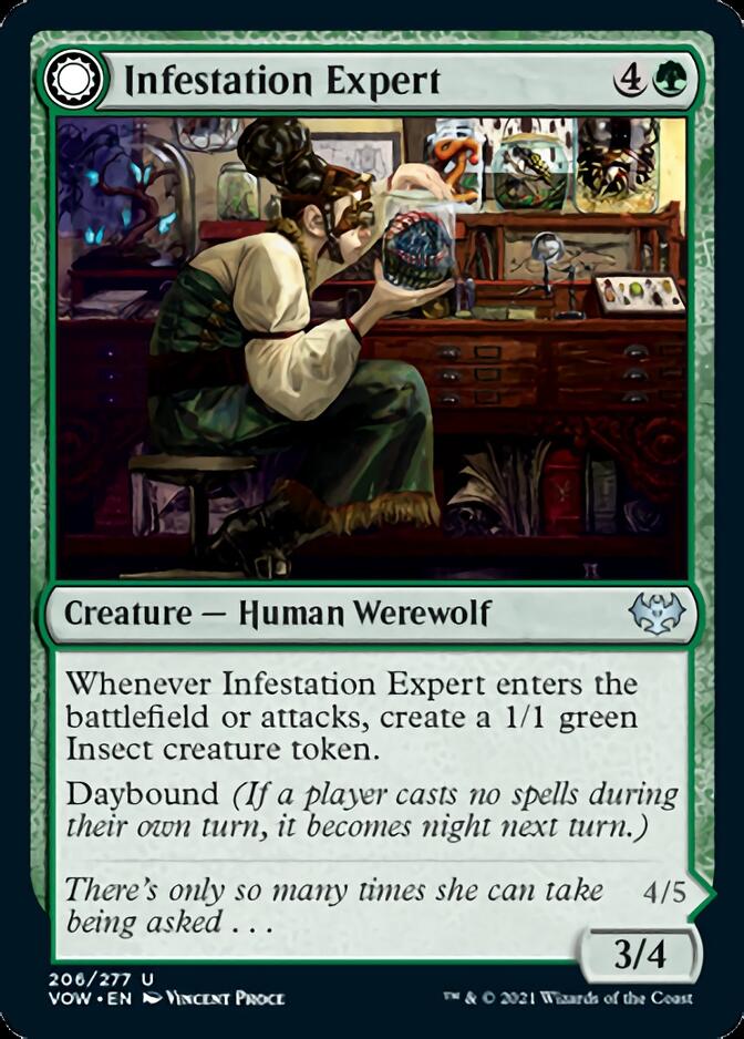 Infestation Expert // Infested Werewolf [Innistrad: Crimson Vow] | Gaming Infinity