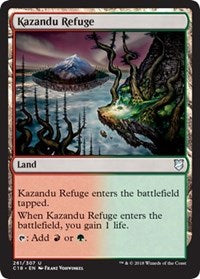 Kazandu Refuge [Commander 2018] | Gaming Infinity