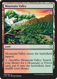 Mountain Valley [Commander 2018] | Gaming Infinity