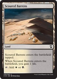 Scoured Barrens [Commander 2018] | Gaming Infinity