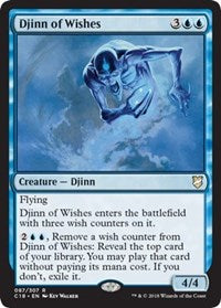 Djinn of Wishes [Commander 2018] | Gaming Infinity