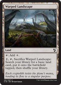 Warped Landscape [Commander 2018] | Gaming Infinity