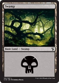 Swamp (301) [Commander 2018] | Gaming Infinity