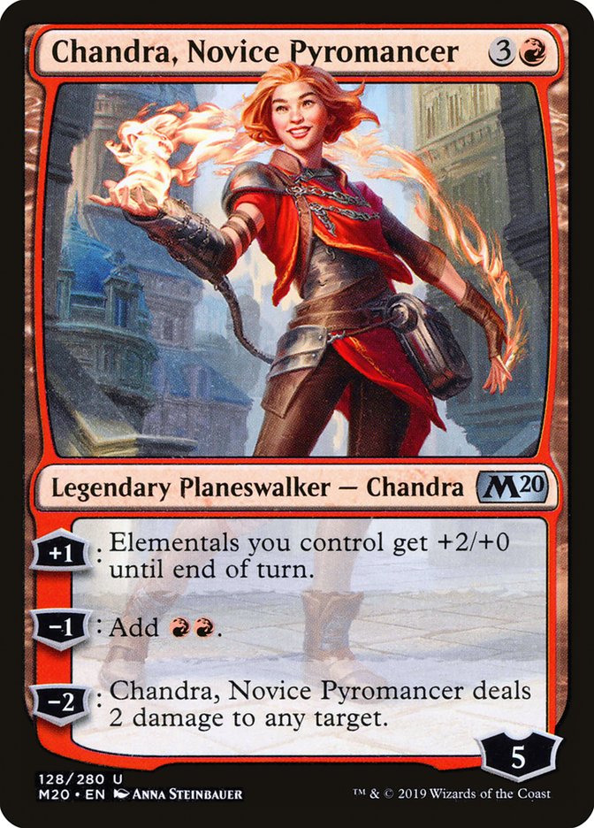 Chandra, Novice Pyromancer [Core Set 2020] | Gaming Infinity