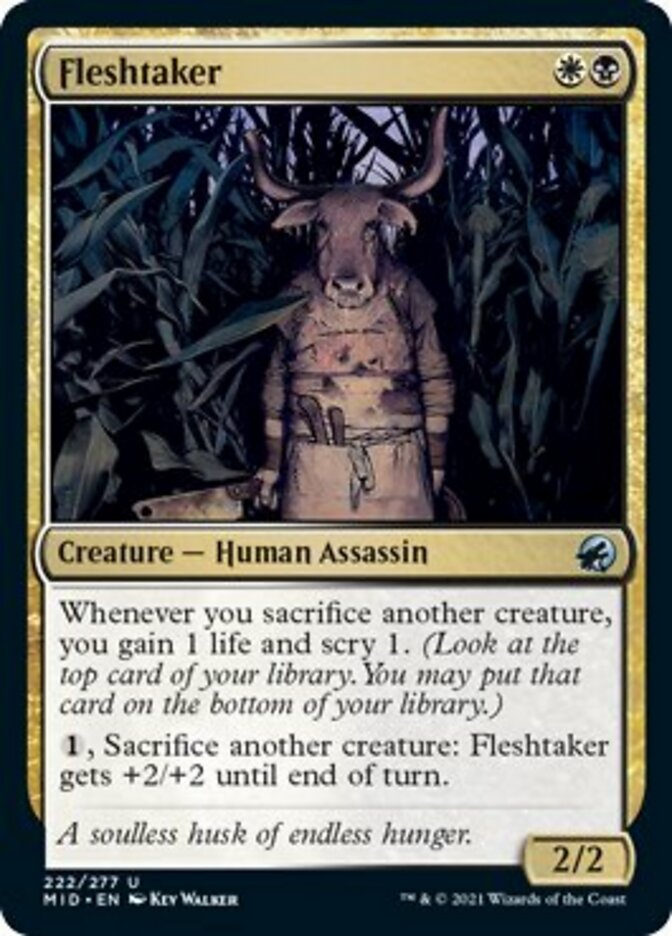 Fleshtaker [Innistrad: Midnight Hunt] | Gaming Infinity