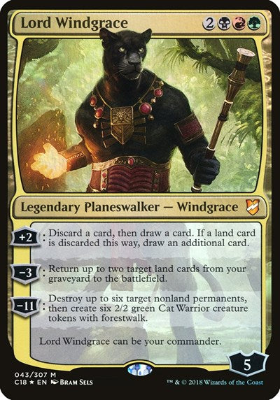 Lord Windgrace (Commander 2018) [Commander 2018 Oversized] | Gaming Infinity