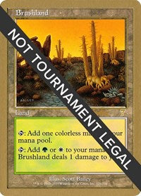 Brushland - 2002 Brian Kibler (7ED) [World Championship Decks] | Gaming Infinity