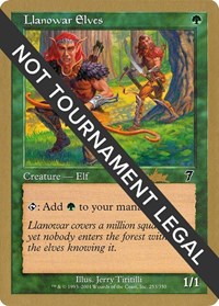 Llanowar Elves - 2002 Brian Kibler (7ED) [World Championship Decks] | Gaming Infinity