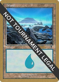 Island (334) - 2002 Carlos Romao (7ED) [World Championship Decks] | Gaming Infinity