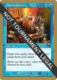 Careful Study - 2002 Raphael Levy (ODY) [World Championship Decks 2002] | Gaming Infinity