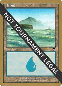 Island (333) - 2002 Raphael Levy (7ED) [World Championship Decks] | Gaming Infinity