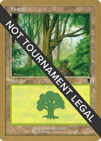 Forest (350) - 2002 Sim Han How (ODY) [World Championship Decks] | Gaming Infinity