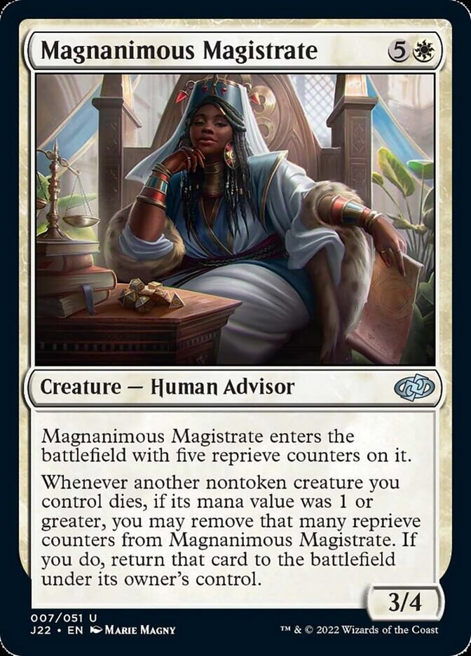 Magnanimous Magistrate [Jumpstart 2022] | Gaming Infinity
