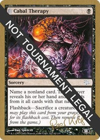 Cabal Therapy - 2003 Peer Kroger (JUD) (SB) [World Championship Decks] | Gaming Infinity
