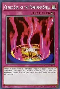Cursed Seal of the Forbidden Spell [OTS Tournament Pack 8] [OP08-EN025] | Gaming Infinity