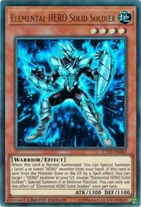 Elemental HERO Solid Soldier [2018 Mega-Tins] [CT15-EN003] | Gaming Infinity