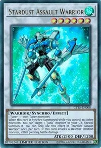 Stardust Assault Warrior [2018 Mega-Tins] [CT15-EN008] | Gaming Infinity