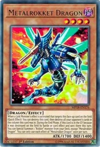 Metalrokket Dragon [2018 Mega-Tins Mega Pack] [MP18-EN176] | Gaming Infinity