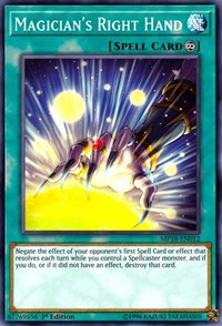 Magician's Right Hand [2018 Mega-Tins Mega Pack] [MP18-EN012] | Gaming Infinity