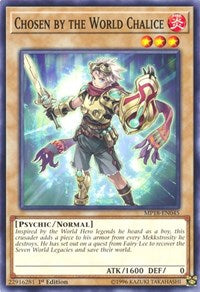 Chosen by the World Chalice [2018 Mega-Tins Mega Pack] [MP18-EN045] | Gaming Infinity