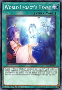 World Legacy's Heart [2018 Mega-Tins Mega Pack] [MP18-EN074] | Gaming Infinity