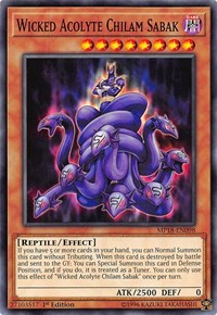 Wicked Acolyte Chilam Sabak [2018 Mega-Tins Mega Pack] [MP18-EN098] | Gaming Infinity