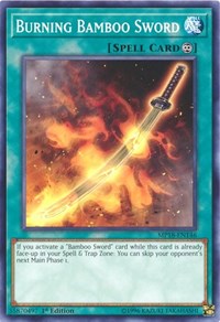 Burning Bamboo Sword [2018 Mega-Tins Mega Pack] [MP18-EN146] | Gaming Infinity