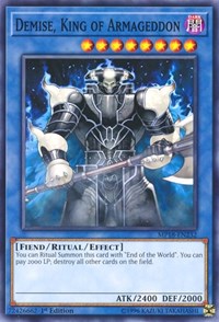 Demise, King of Armageddon [2018 Mega-Tins Mega Pack] [MP18-EN232] | Gaming Infinity