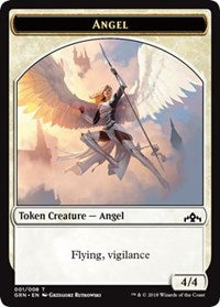 Angel Token [Guilds of Ravnica Tokens] | Gaming Infinity