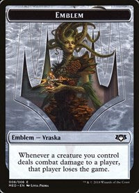 Emblem - Vraska, Golgari Queen [Mythic Edition Tokens] | Gaming Infinity